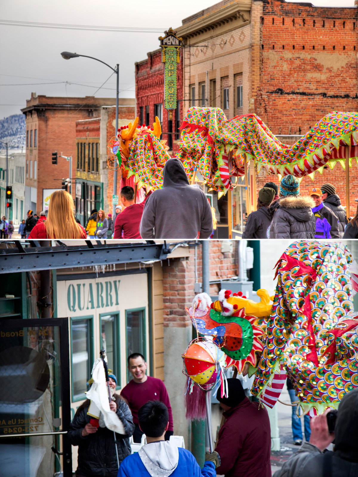 Butte Montana's Chinese New Year Parade